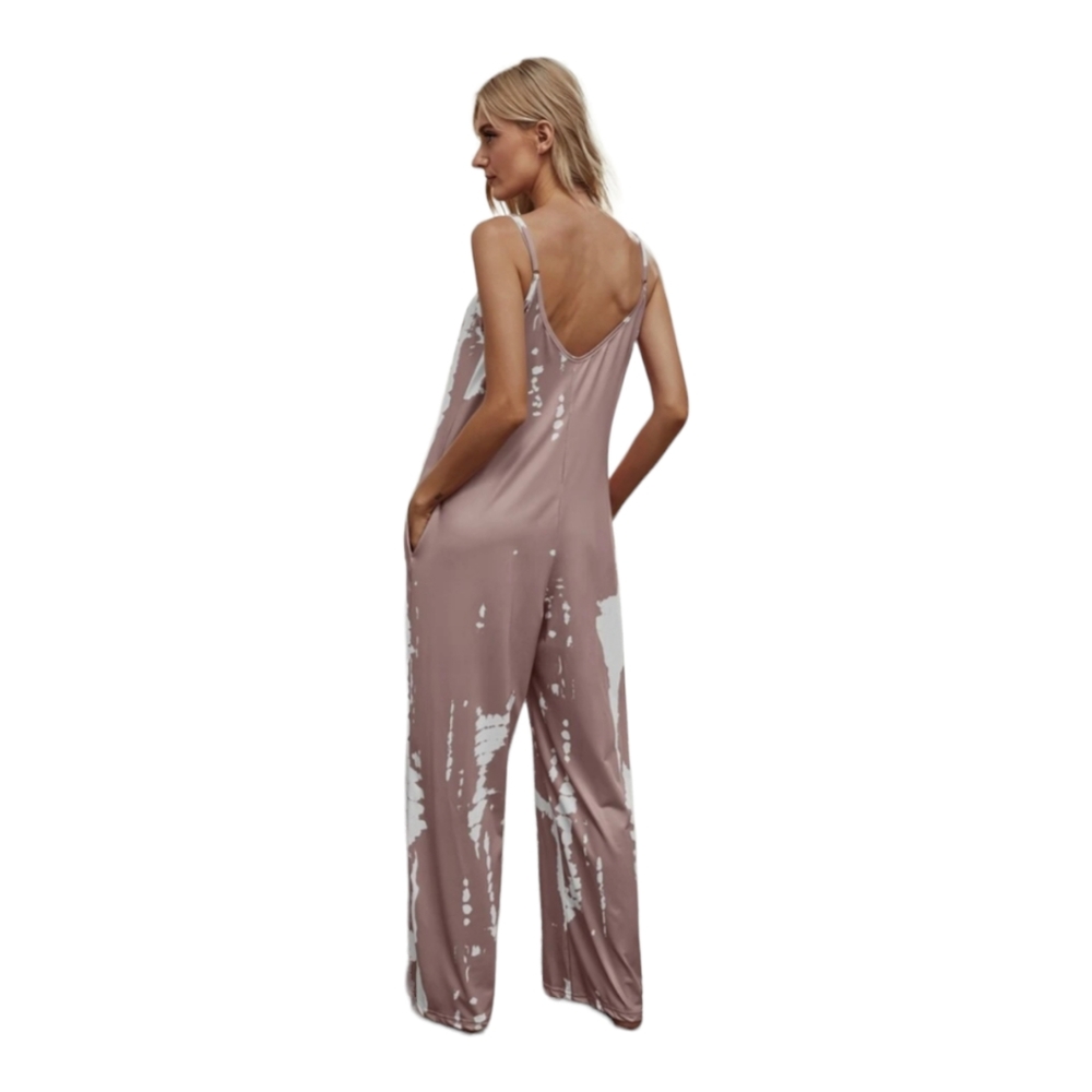 SHEIN Tie-dye Jumpsuit - Picture 2 of 7
